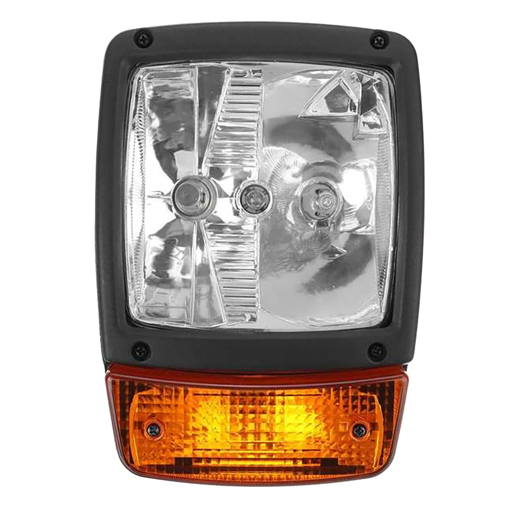 24V Bager Predné LED Svetlá Otočte signalizačná kontrolka Indikátor Pracovné Svetlo pre Traktor Telehandler vysokozdvižný Vozík A