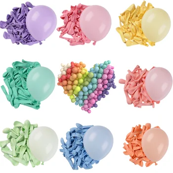 40/80pcs Macarons Latexové Balóny Svadby, Narodeniny, Party Dekorácie Baby Sprcha Dodávky Pastel Candy Mix Balóny  5