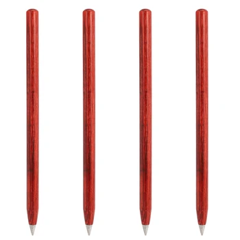4X Office Večný Ceruzka Večný Kovové Pero Inkless Pero Office Maľovanie Jasné A Trvanlivé Gadgets Študent Dodávky  10