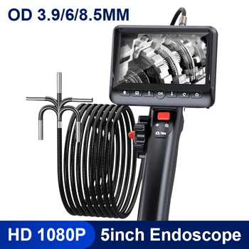 5 V IPS Endoskopu Inšpekcie Fotoaparát s obojsmerný Vzťah Hlavu 8,5 mm/6 mm HD1080P Flexibilné Had Endoskop S 3000AMH  5