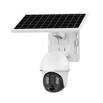 Anxinshi IP66 2MP CCTV Solárny Panel Kamery, 4G Batérie, WiFi, Bezpečnostné PTZ Siete Súpravy s Držiakom  10