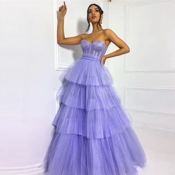 Dámske Večerné Šaty 2023 Luxusné Dlhé Party Šaty Prom Šaty Elegantné Šaty Formálne Koktail Príležitosť Vhodné Žiadosť Svadba  5