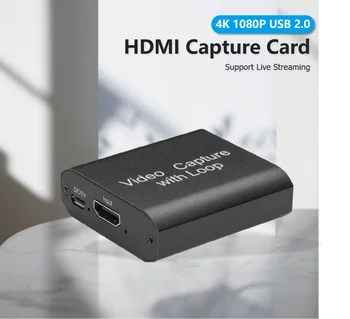 High-Definition Video Zachytenie Karta s HDMI Kompatibilné s USB2.0 Zachytávanie Videa Dosková Hra Záznam Live Streamingové Vysielanie  0