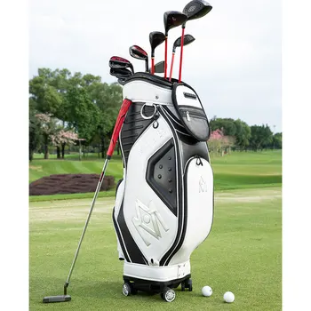 Pgm mužov golfový bag, teleskopická štandardná taška troch-dimenzionální formy štyri-nápravový push prívod vzduchu M22QB03  5