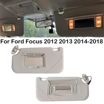 Pre Ford Focus 2012 2013 2014 2015 2016 2017 2018 Auto Vpredu Slnečná Clona Auto Sunvisor Sun Shield So Sklom Zrkadla Strane Slnečnej Clony  0