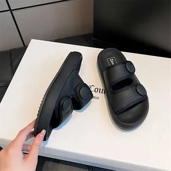 strappy patria detský pláži papuče mokasíny topánky pre ženy sandál z dôvodu čierne tenisky, športové modely luxusných značiek YDX1  5