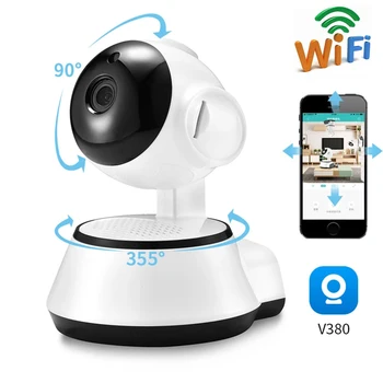 V380 Pro IP Kamera HD Smart Cloud Domácej Bezdrôtovej Intelligent Auto Sledovania Ľudskej bezpečnostné kamery CCTV Siete Wifi Kamera  5